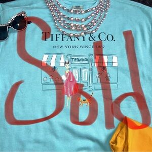 SOLD 

Tiffany & Co. Breakfast At Tiffany’s Sweatshirt